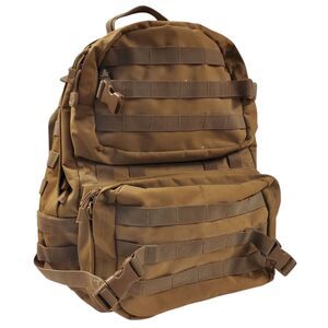 LA POLICE GEAR Backpack Adult Beige Tactical MOLLE Utility ATLAS 3-Day Outdoor